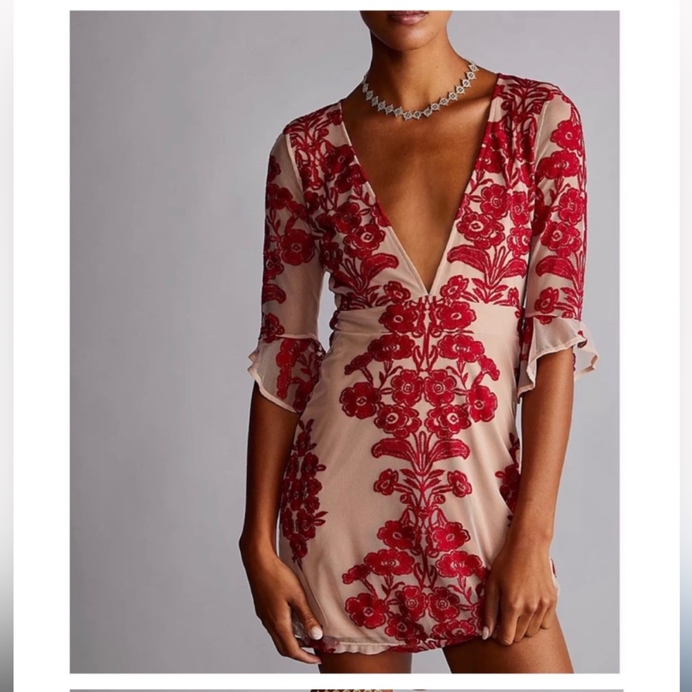 NEW For Love & Lemons Temecula Mini Dress NWT